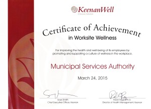 MSA Worksite Wellness Award
